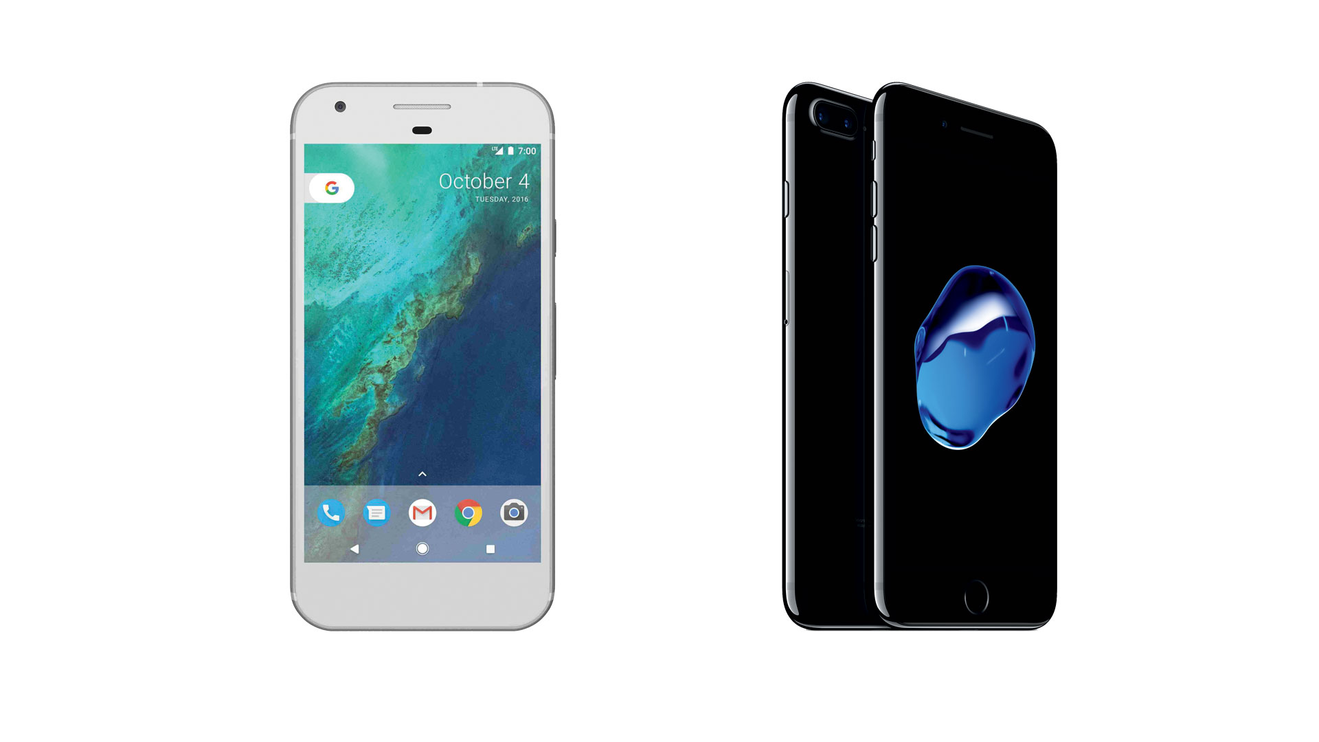 Google pixel 2 vs nokia 7 plus